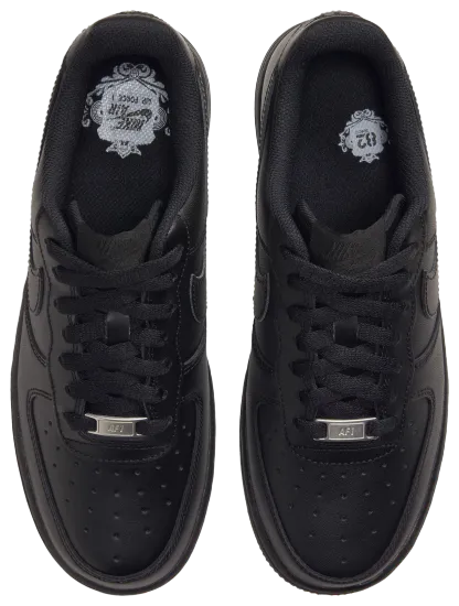 Nike Air Force 1 '07 LE Low - Black/Black - Image 4