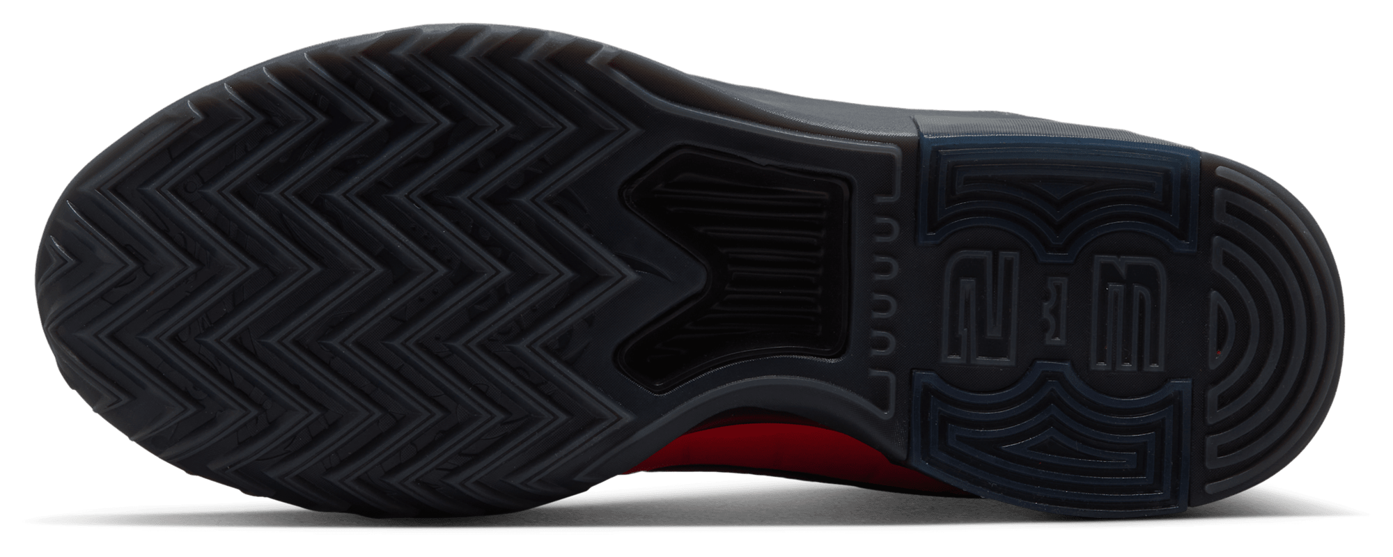 Nike Lebron Witness IX - Black/Smoke Grey/Bright Crimson - Image 5