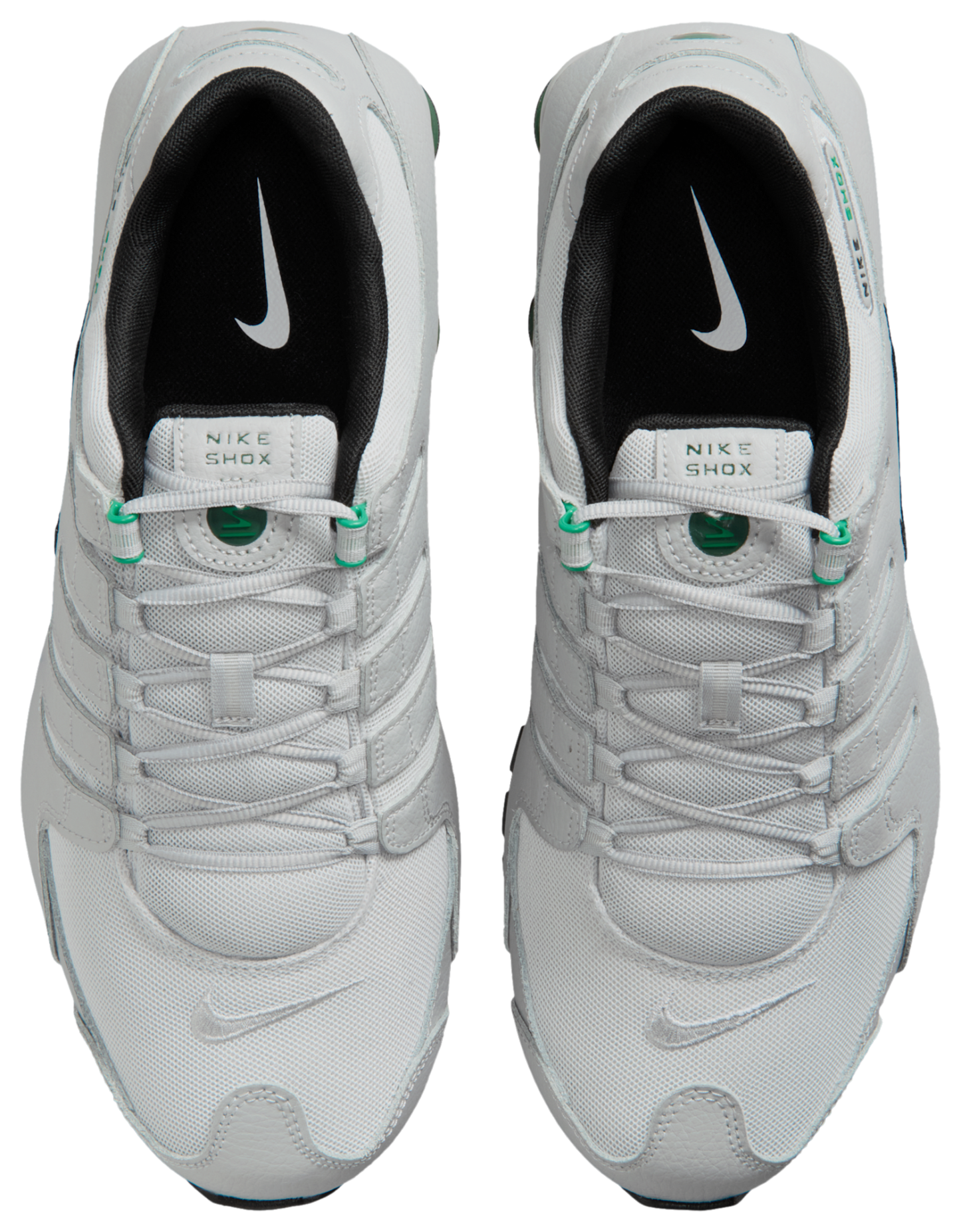 Nike Shox NZ - Grey Fog/Black/Stadium Green - Image 4