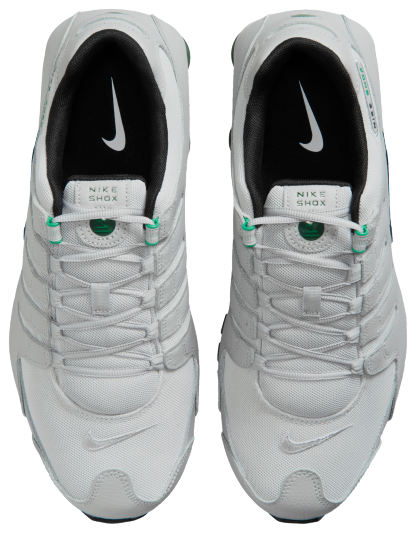 Nike Shox NZ - Grey Fog/Black/Stadium Green - Image 4
