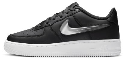 Nike Air Force 1 童款 - Vast Grey/Dark Smoke Grey/Black - Image 2