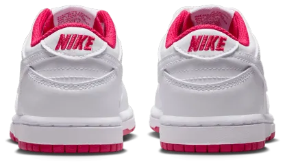 Nike Dunk Low 童款 - Red/White - Image 3