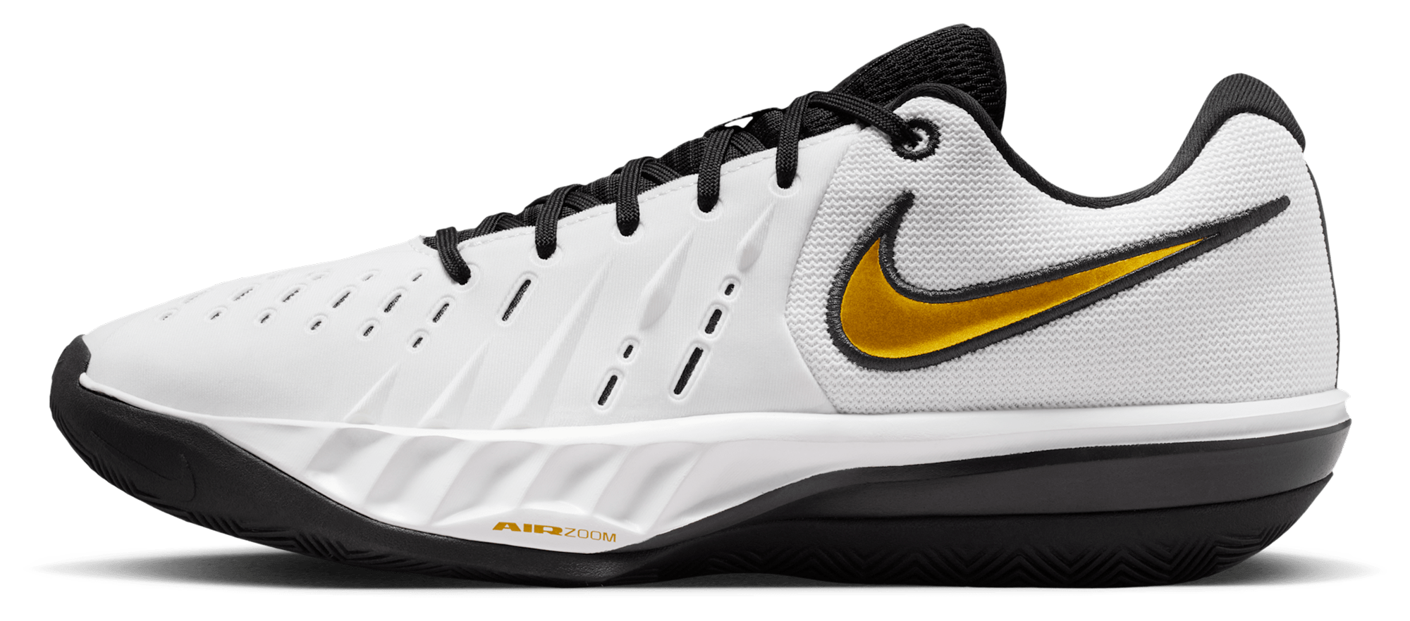 Nike Air Zoom G.T. Cut Academy 2 - Metallic Gold/White/Black - Image 2