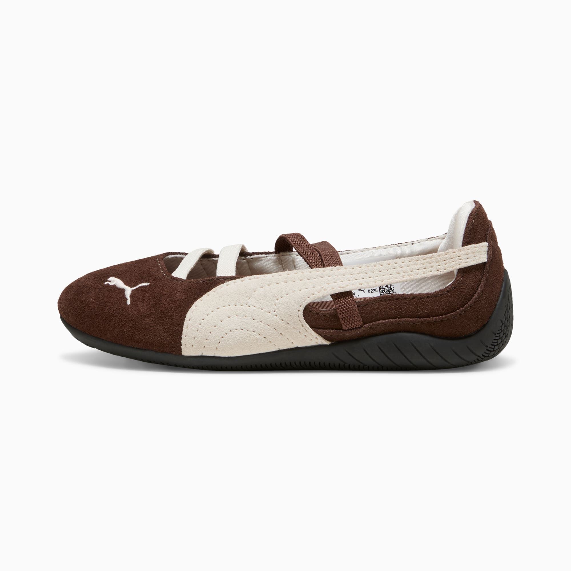 Speedcat Ballet Flats Kids - Chestnut Brown-Warm White - 1