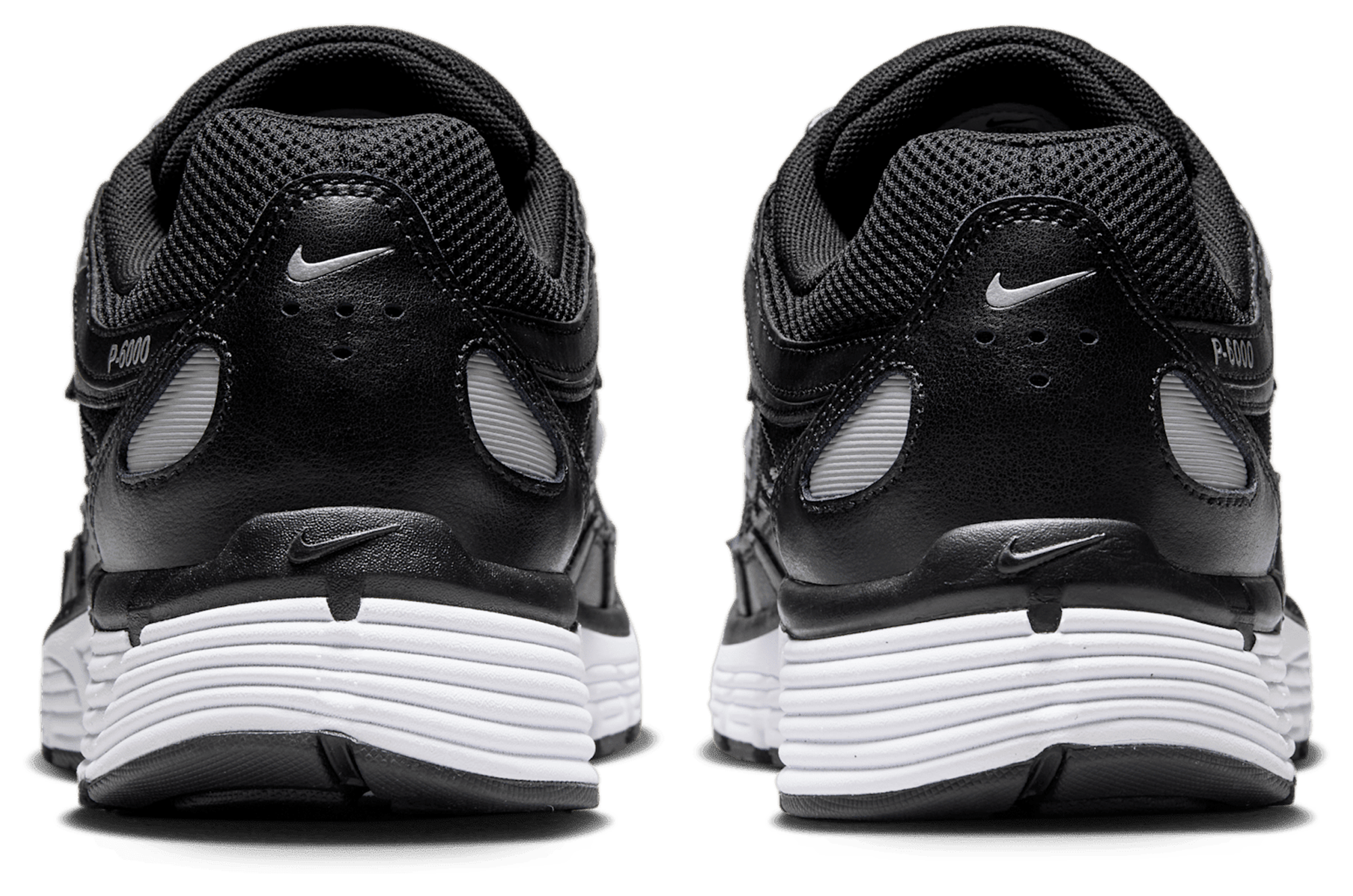 Nike P-6000 - White/Black/Mtlc Silver - Image 3