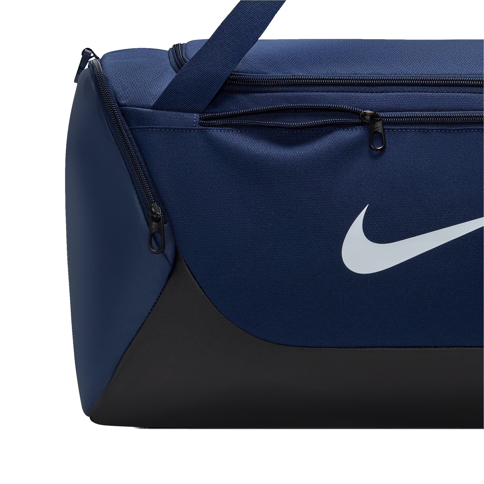 Nike Brasilia Small Duffel - Midnight Navy/White/Black - Image 5