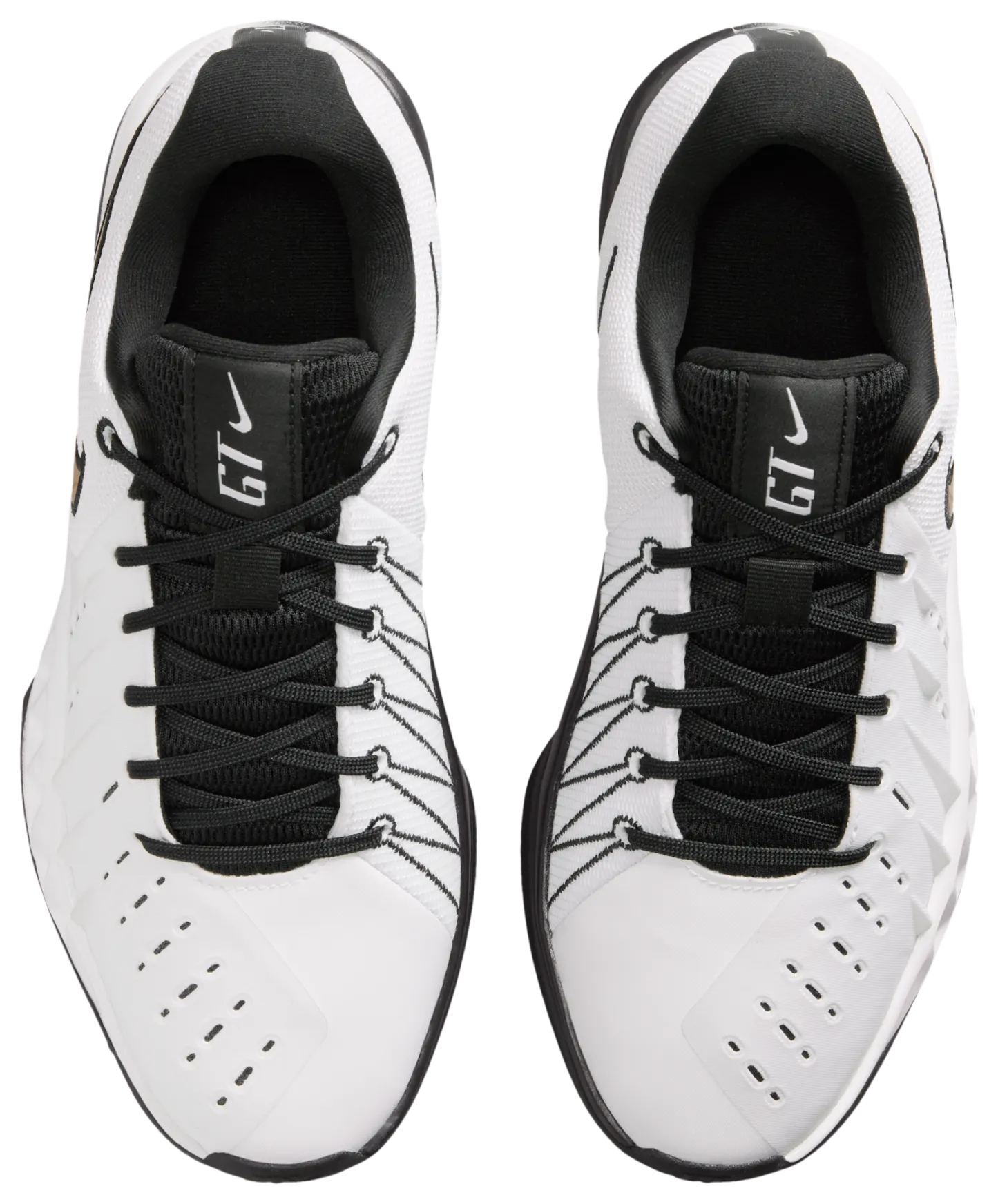 Nike Air Zoom G.T. Cut Academy 2 - Metallic Gold/White/Black - Image 4