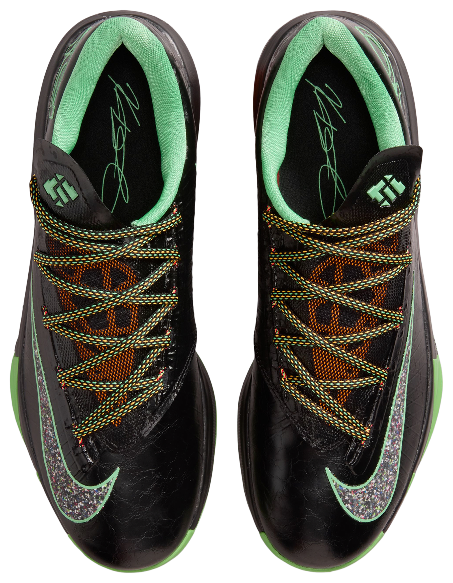 Nike KD VI - Black/Multi/Lucid Green - Image 4