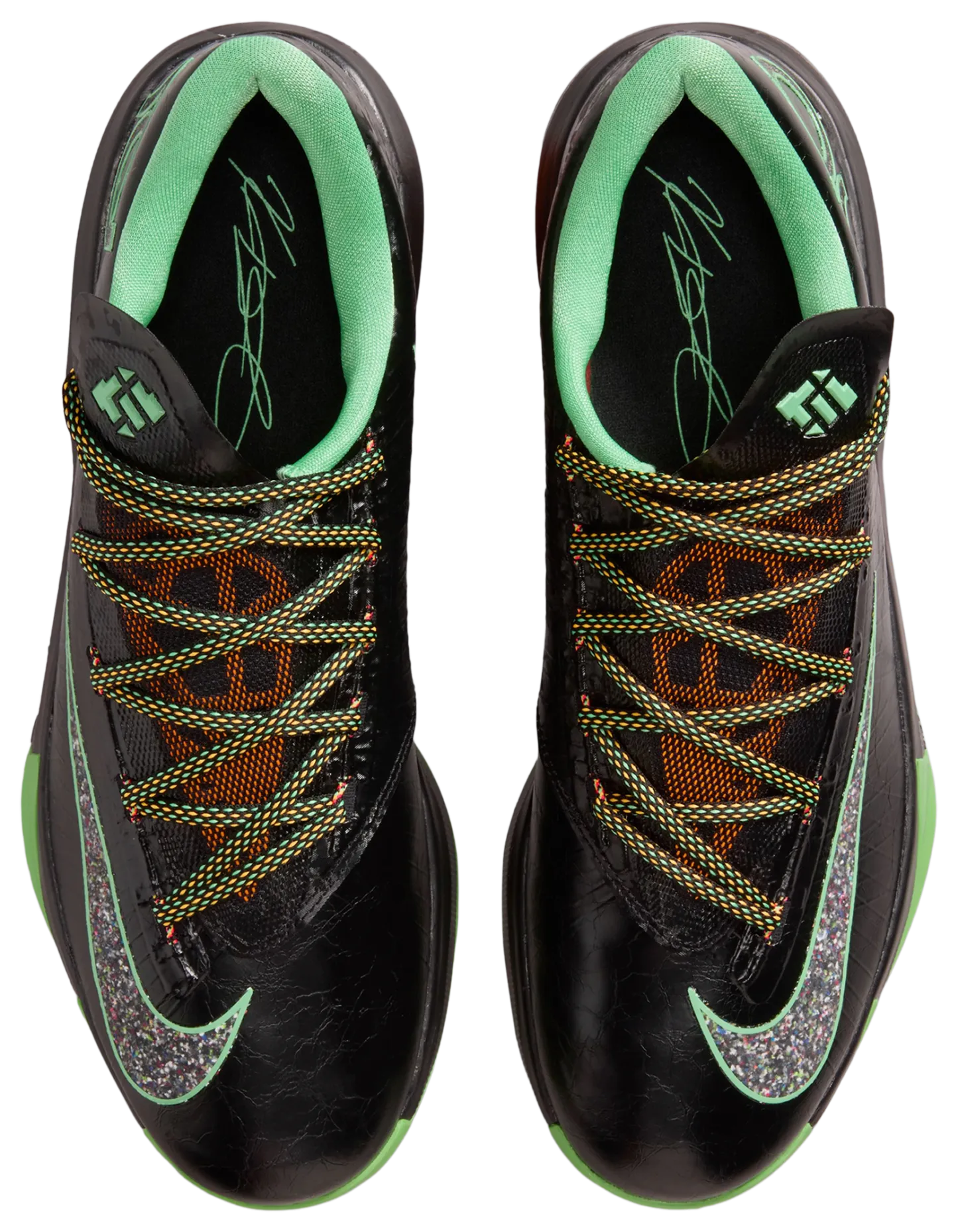 Nike KD VI - Black/Multi/Lucid Green - Image 4