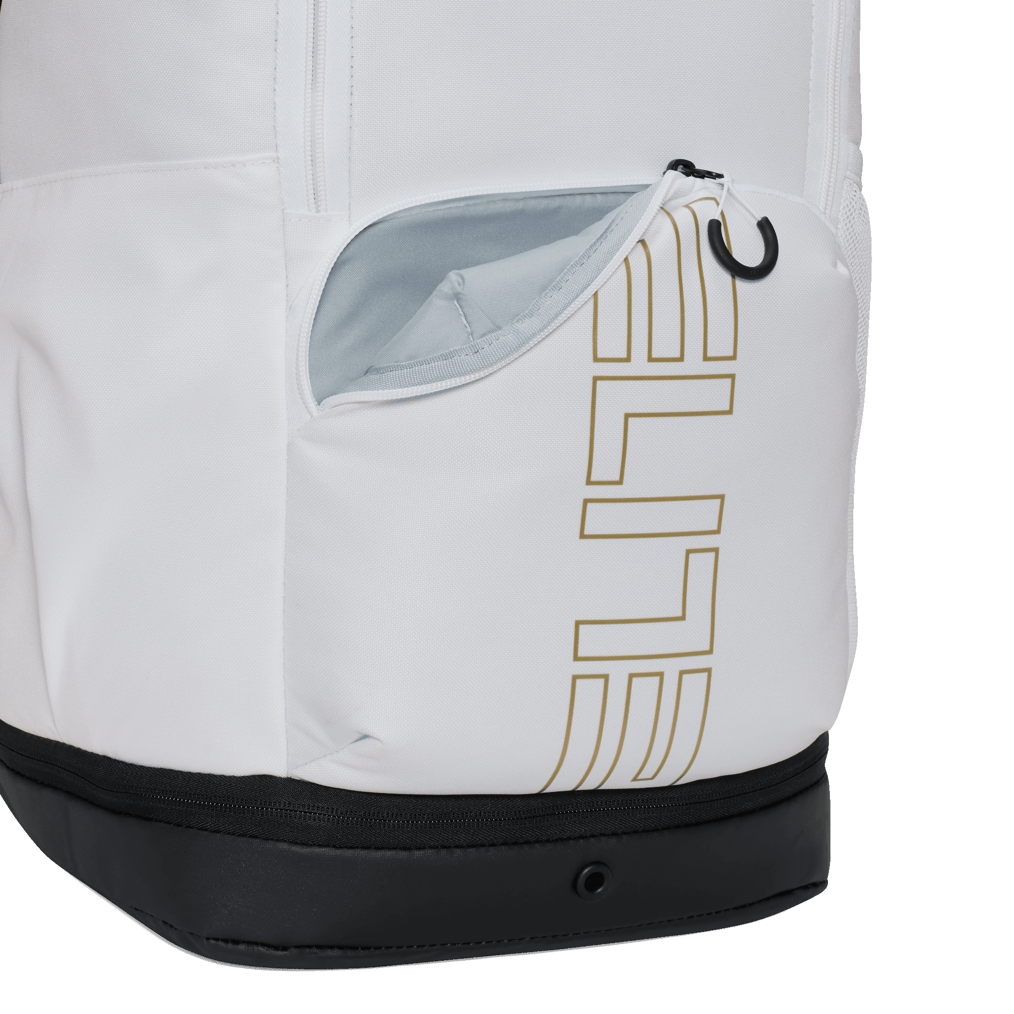 Nike Varsity Elite Backpack - Metallic Gold/White - Image 6