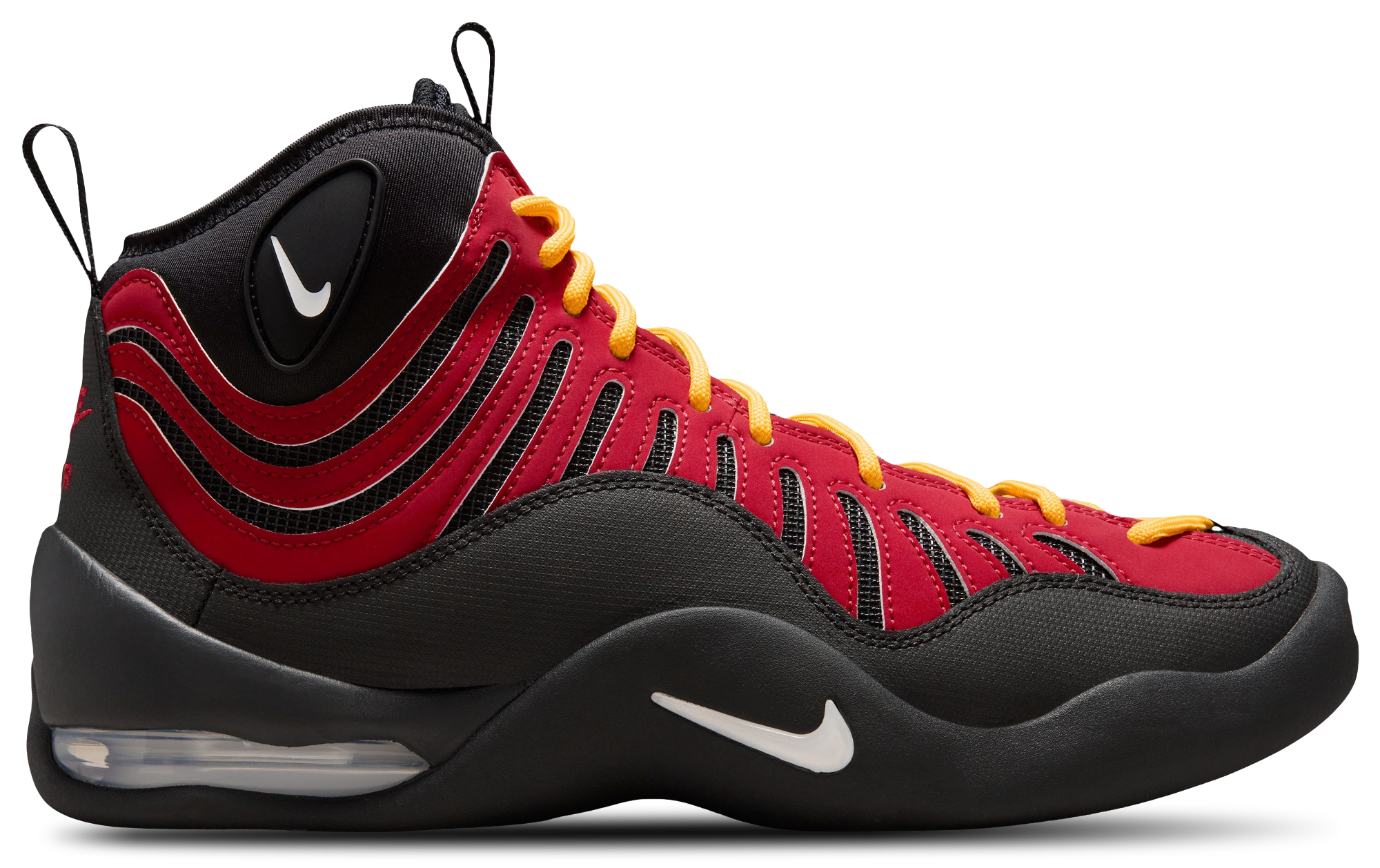Nike Air Bakin High - Red/Yellow - Image 1