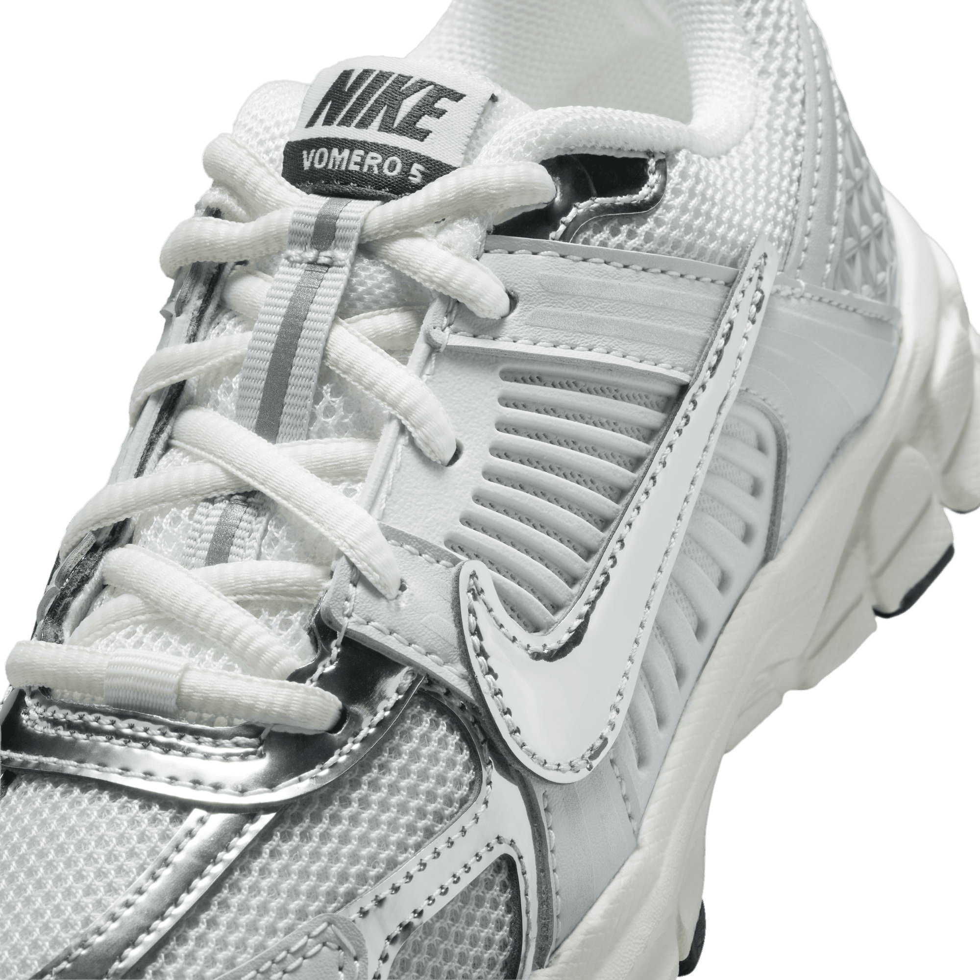 Nike Vomero 5 Lace 童款 - Gray/Silver/Black - Image 7