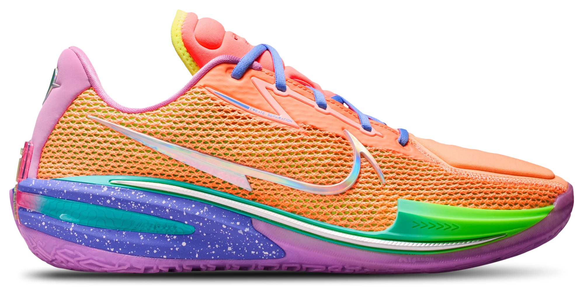 Nike Air Zoom G.T. Cut 1 - Bright Violet/Multi/Pink Foam - Image 1