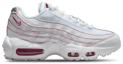 Nike Air Max 95 童款 - White/White - Image 1