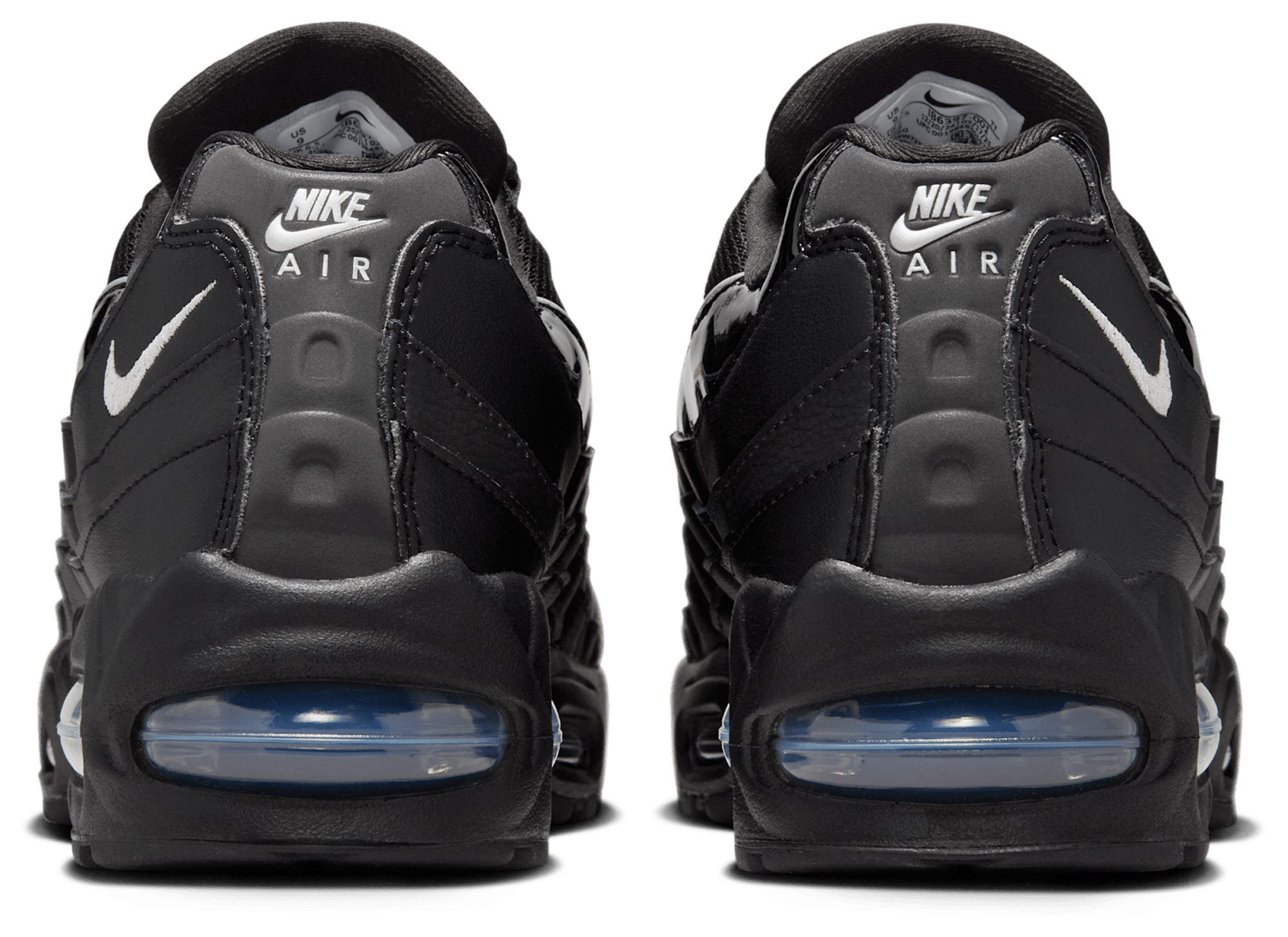 Nike Air Max 95 Big Bubble - Black/Mtlc Silver/Reflect Silver - Image 3