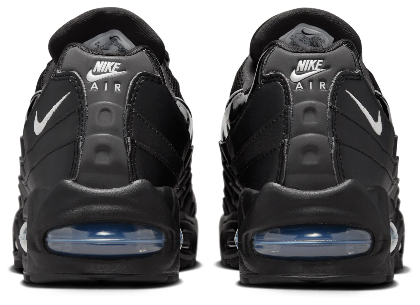 Nike Air Max 95 Big Bubble - Black/Mtlc Silver/Reflect Silver - Image 3