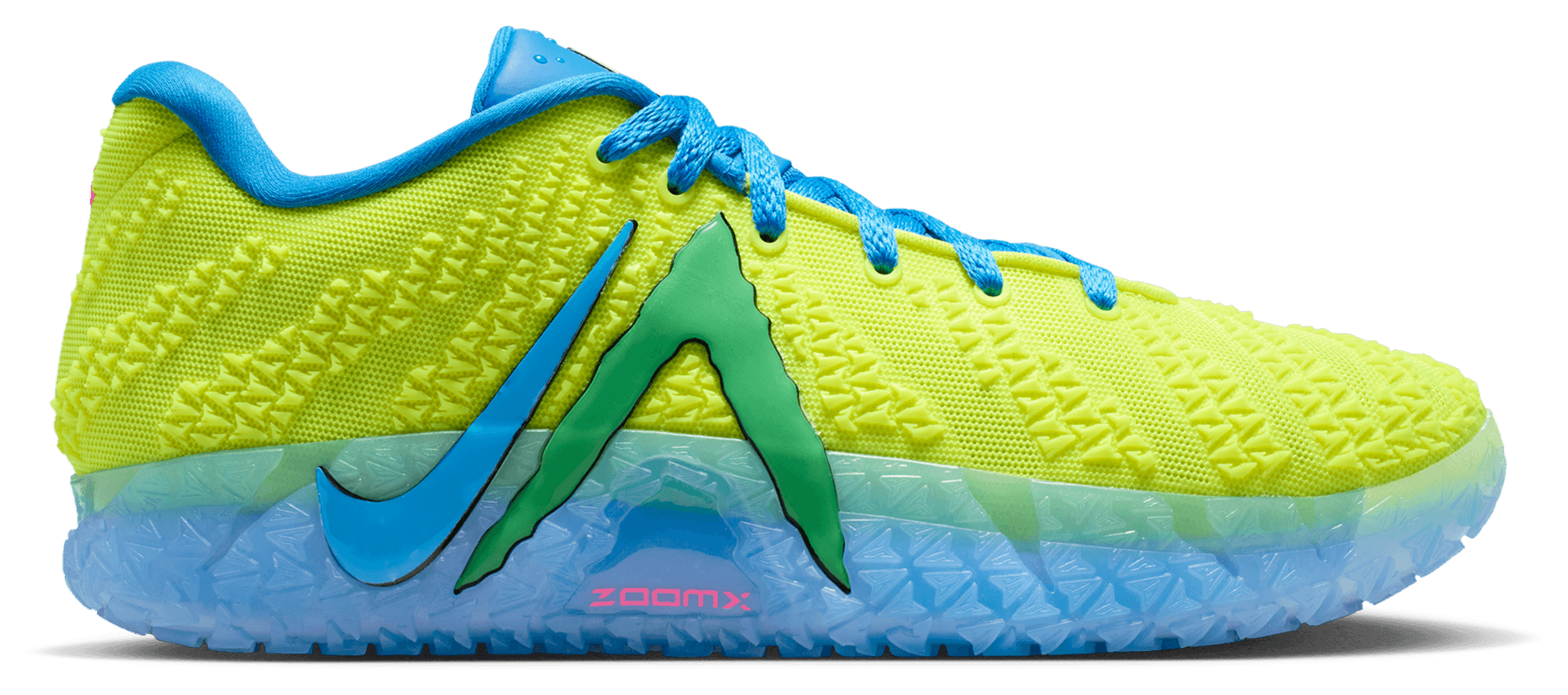 Nike JA 3 - Blue/Pink/Yellow - Image 1