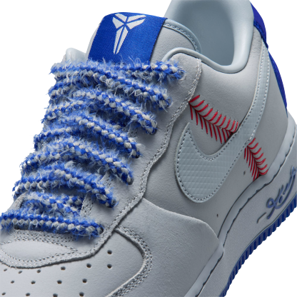 Nike Air Force 1 Kobe Protro Low - Wolf Grey/Wolf Grey/Rush Blue - Image 6