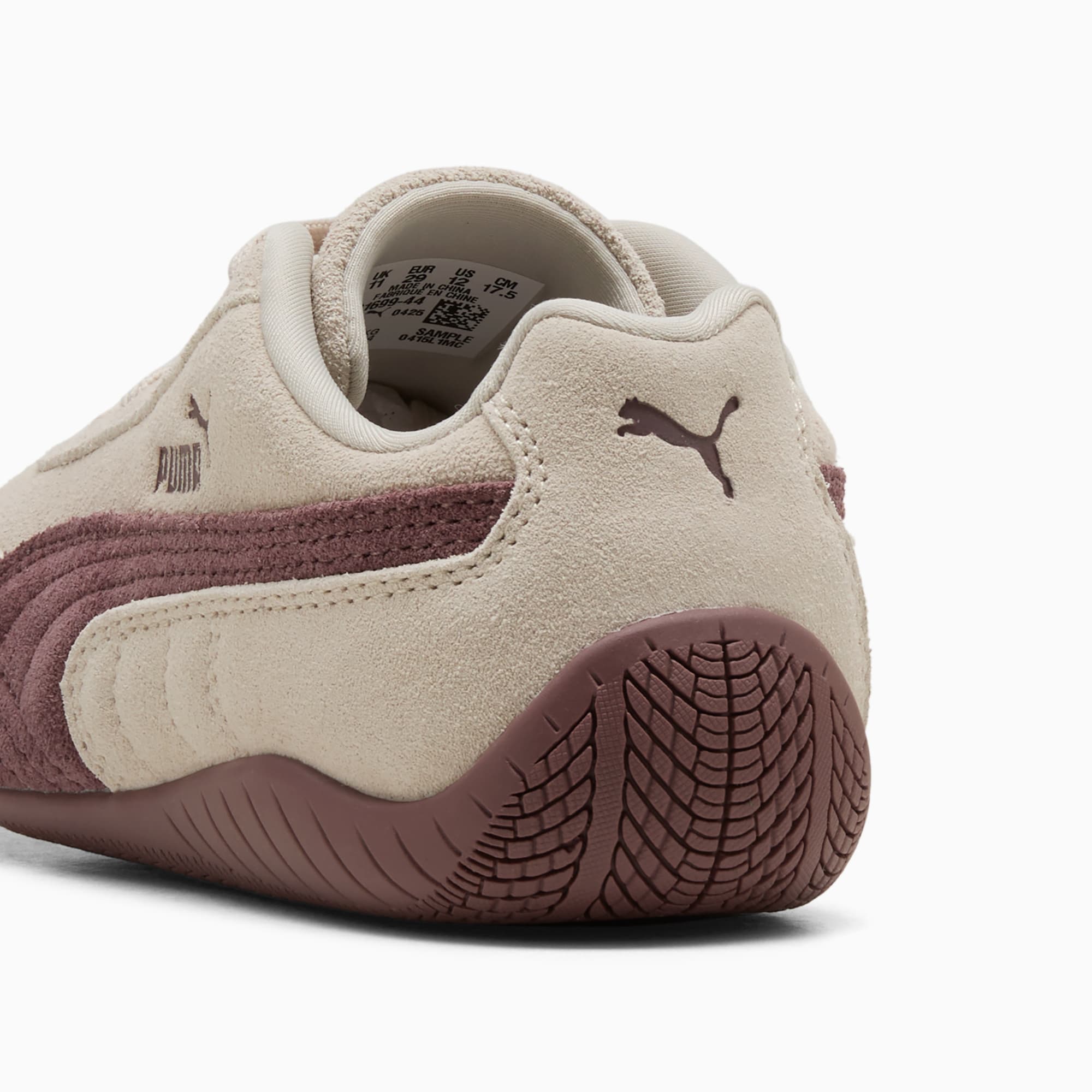 Speedcat OG Little Kids' Sneakers - Silver Fog-Rich Cocoa - 5
