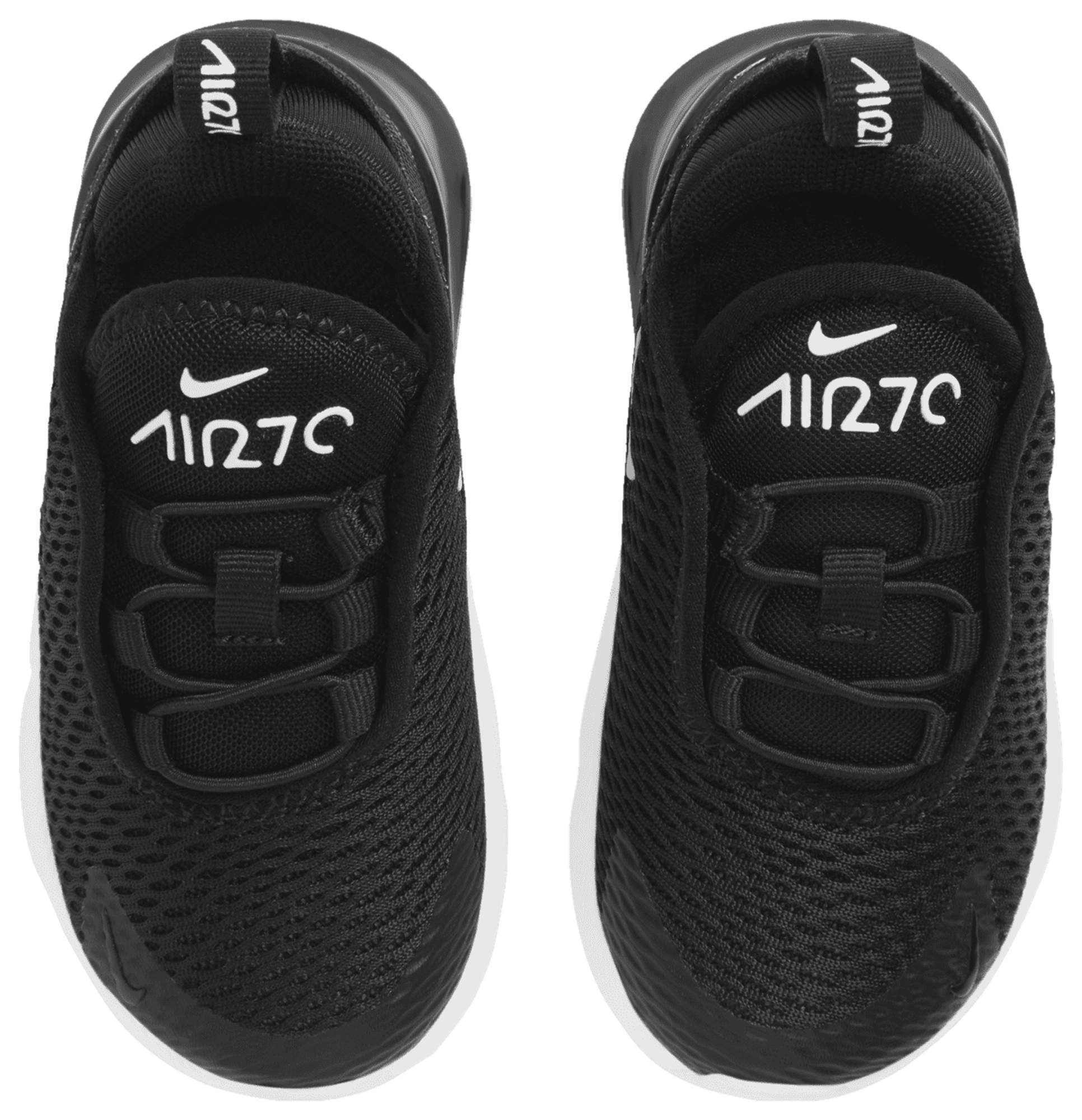 Nike Air Max 270 童款 - White/Black - Image 4