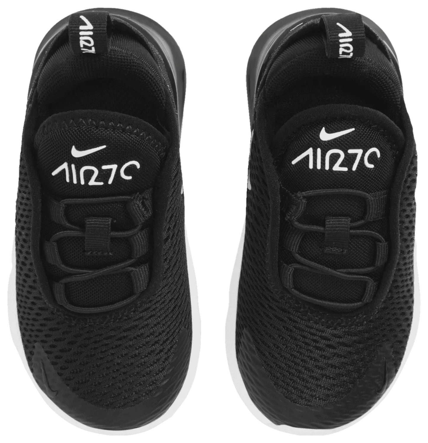 Nike Air Max 270 童款 - White/Black - Image 4