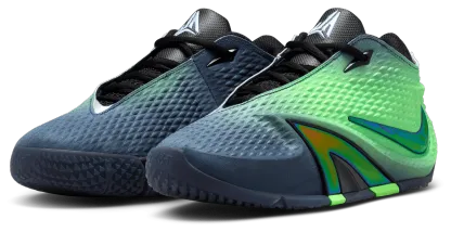 Nike JA 4 童款 - Black/Multi/Lt Lemon Twist - Image 6