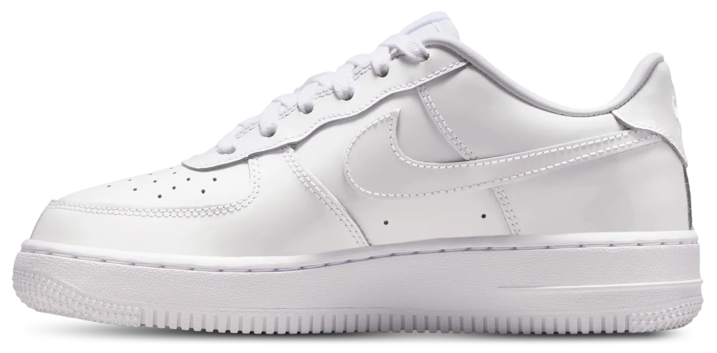 Nike Air Force 1 Low 童款 - White/White - Image 2