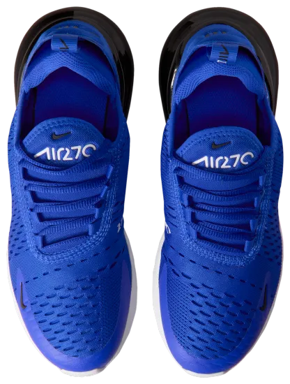 Nike Air Max 270 童款 - Racer Blue/Black/White - Image 4