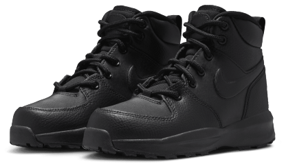 Nike Manoa Boots 童款 - Black/Black - Image 6