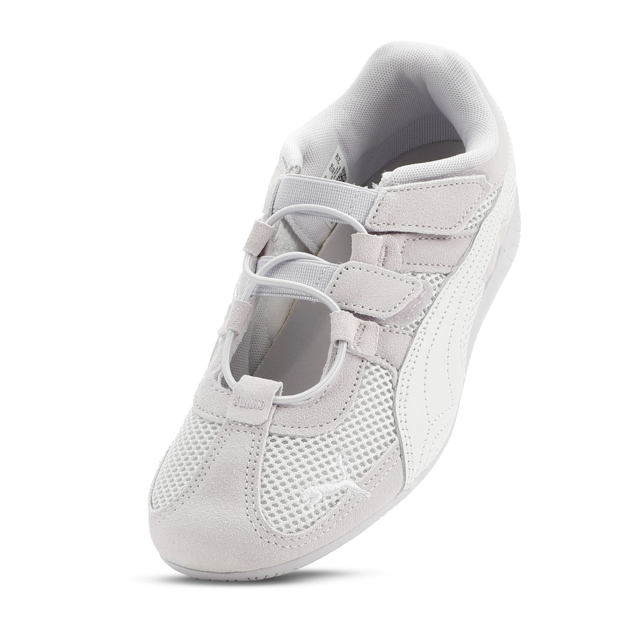 Speedcat Go Big Kids' Easy On Sneakers - Spring Lavender-PUMA White-Feather Gray - 6