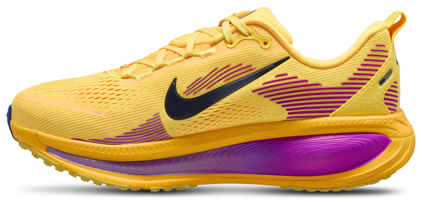 Nike Vomero 18 - Citron Pulse/Blue Void/Laser Orange - Image 2