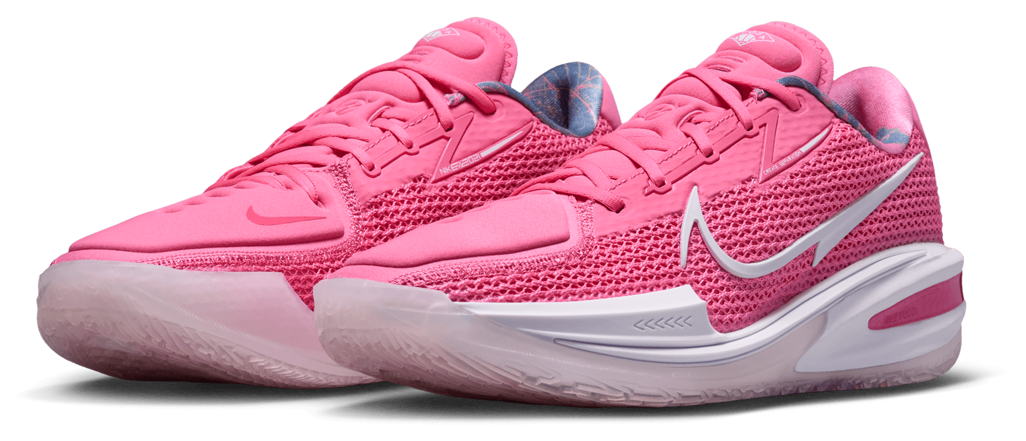 Nike Air Zoom G.T. Cut 1 - White/Hyper Pink/Pinksicle - Image 6