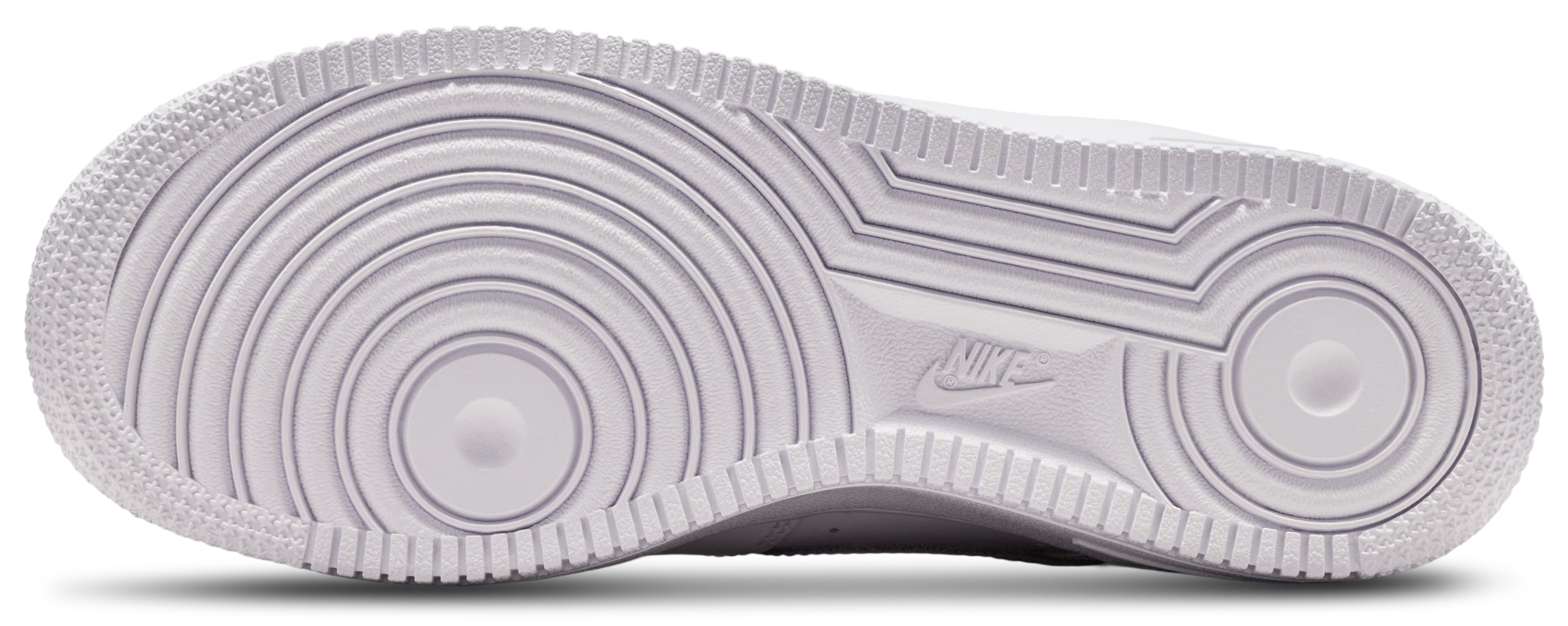 Nike Air Force 1 Low 童款 - White/White - Image 5