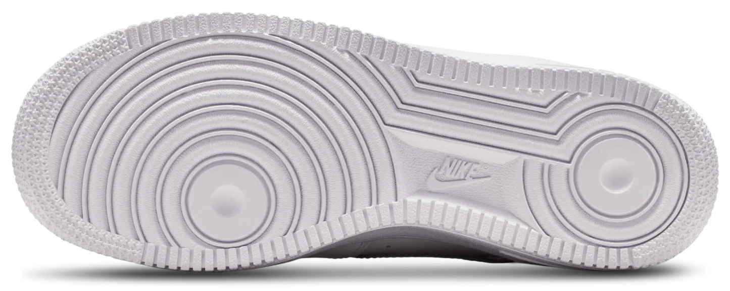 Nike Air Force 1 Low 童款 - White/White - Image 5