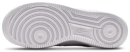 Nike Air Force 1 Low 童款 - White/White - Image 5