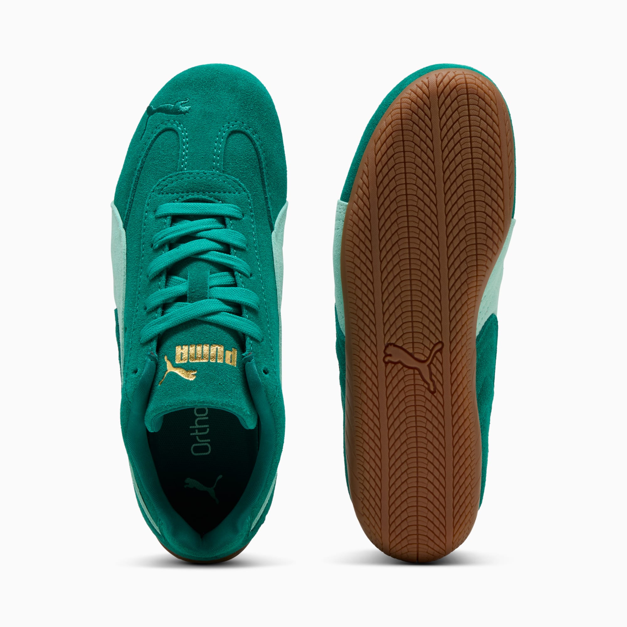 Speedcat OG Big Kids' Sneakers - Wild Green-Mint Melt - 6