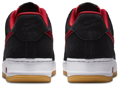 Nike AF1 '07 LV8 1 - Black/White/Varsity Red - Image 3