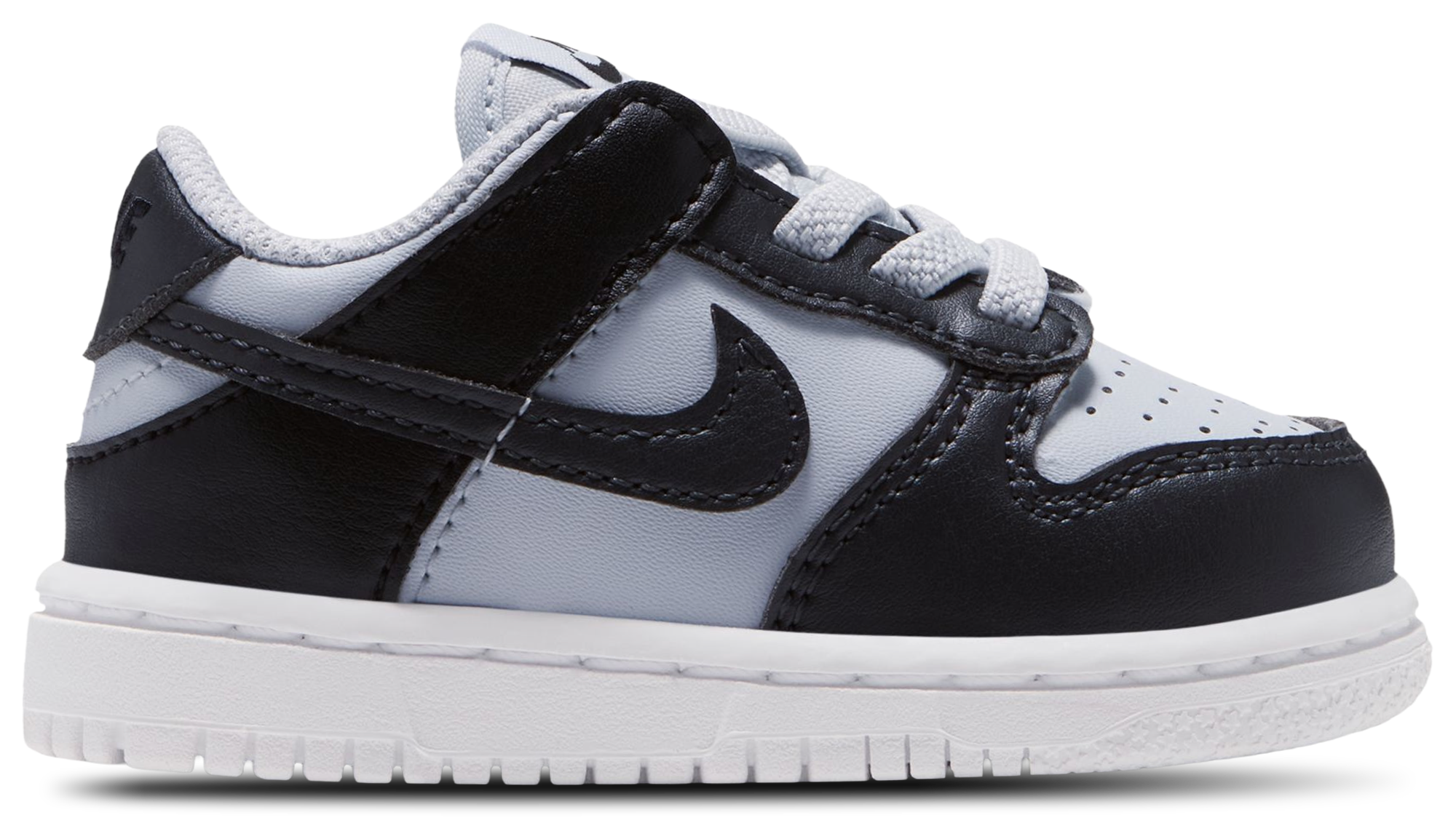 Nike Dunk Low 童款 - White/Grey - Image 1