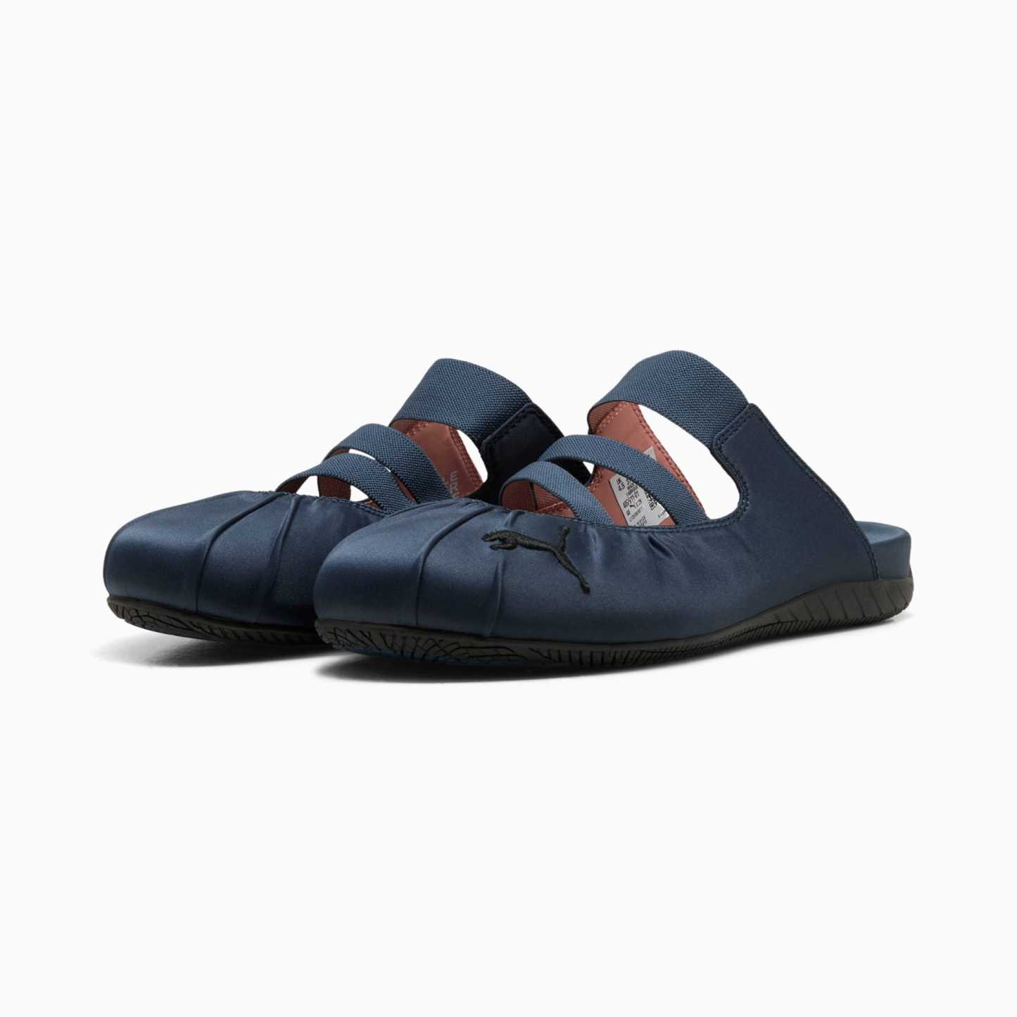 Speedcat Mule Satin Women's Sneakers - Blue Gray-Soft Clay - 4