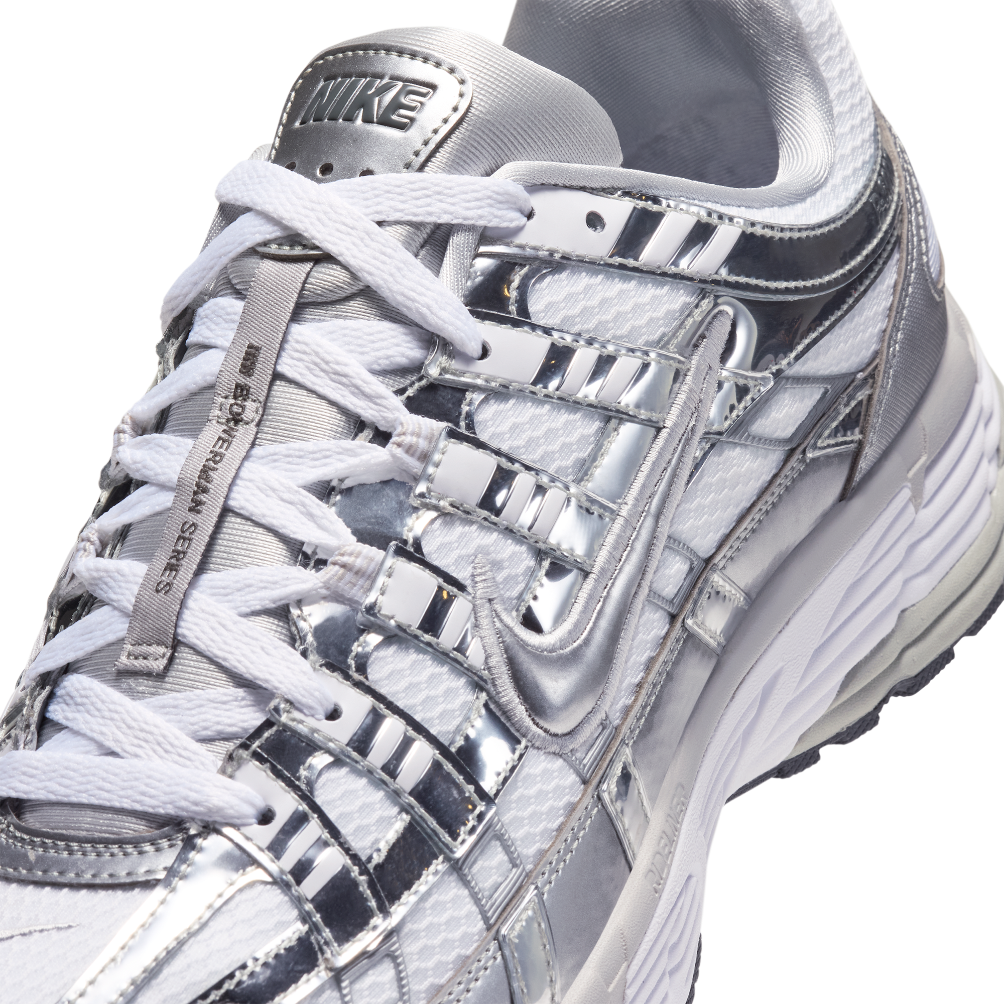 Nike P-6000 - Grey Fog/White/Metallic Silver - Image 6