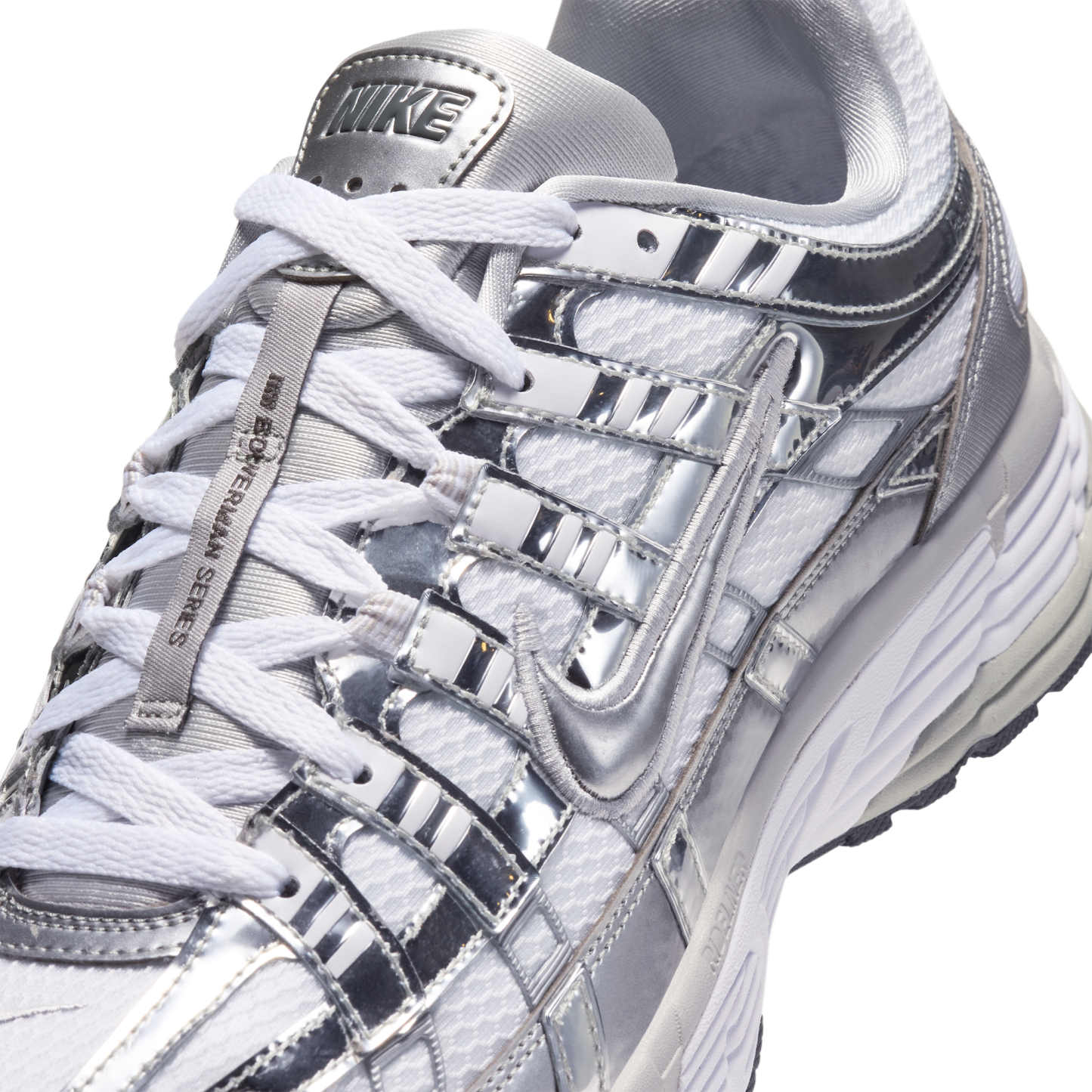 Nike P-6000 - Grey Fog/White/Metallic Silver - Image 6