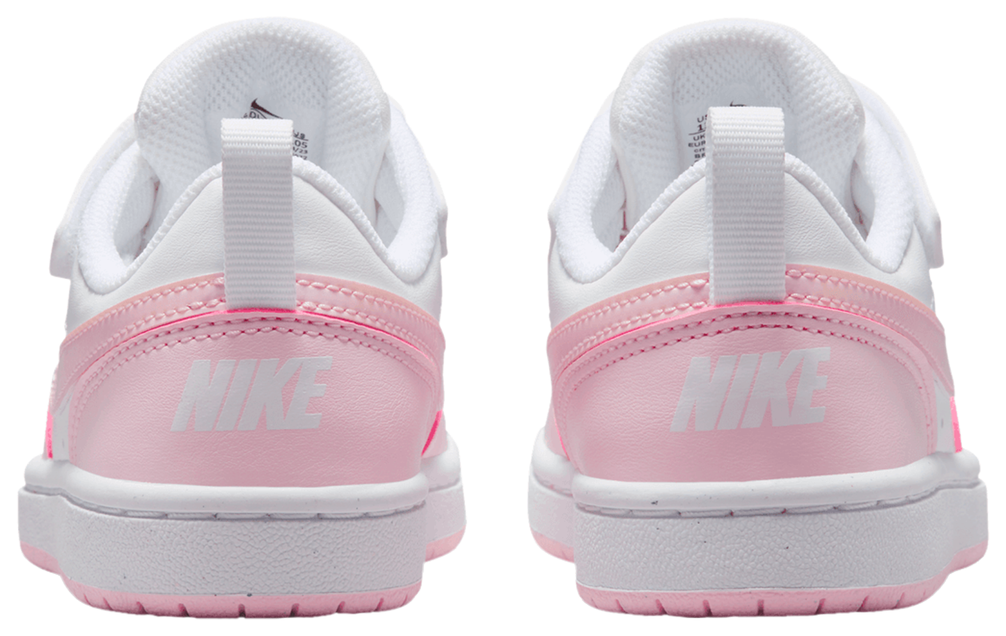 Nike Court Borough Low Recraft 童款 - White/Pink Foam - Image 4