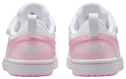 Nike Court Borough Low Recraft 童款 - White/Pink Foam - Image 4