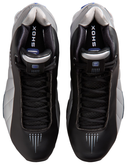 Nike Shox BB4 - Black/Blue/Silver - Image 4