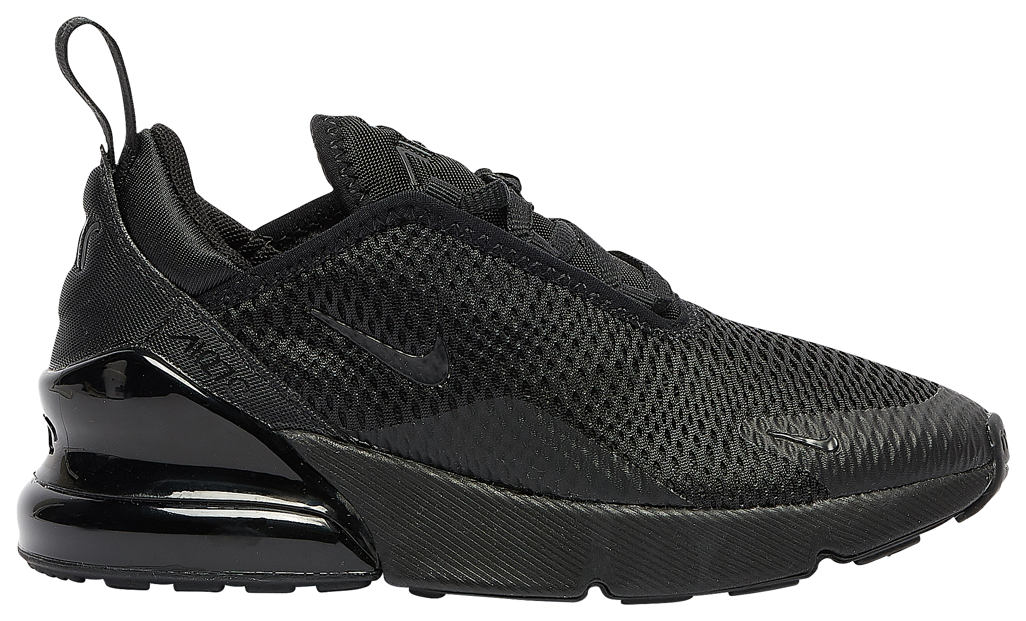 Nike Air Max 270 童款 - Black/Black/Black - Image 2