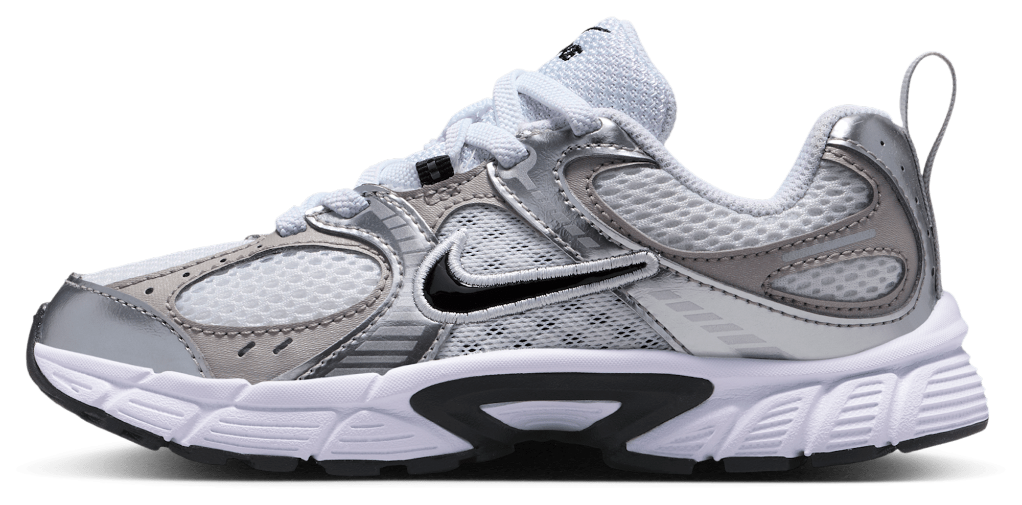 Nike V5 RNR 童款 - White/Black/Vast Grey - Image 2
