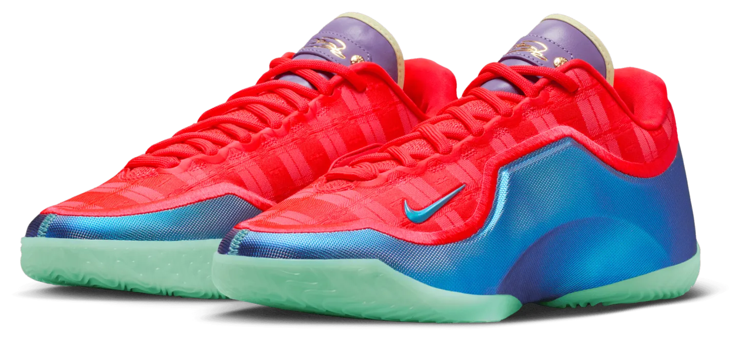 Nike Lebron XXIII Xmas - Bright Crimson/Dusty Amethyst/Multi - Image 6