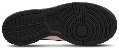 Nike Dunk Low 童款 - Black/Light Orewood Brown/Pink Rise - Image 4