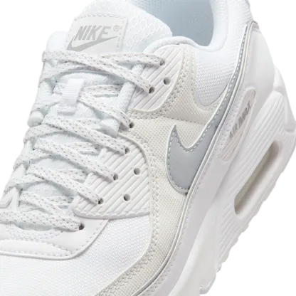 Nike Air Max 90 Prm Reflect - White/Mtlc Silver/White - Image 7