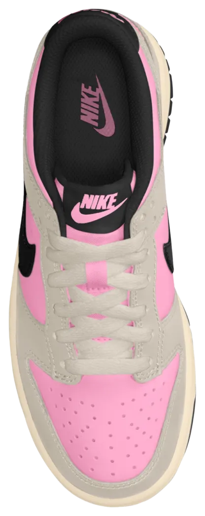 Nike Dunk Low - Kids - Black/Light Orewood Brown/Pink Rise - Image 3